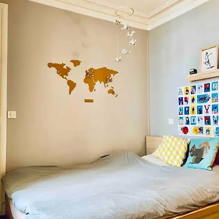Artist Designed Flat In Central Area Montparnasse *