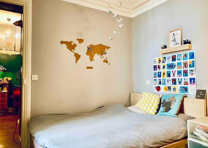Artist Designed Flat In Area Montparnasse *